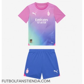 AC Milan Tercera Equipación Niños 2023-24 Manga Corta (+ Pantalones cortos)